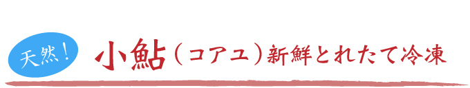 小鮎の新鮮採れたて冷凍