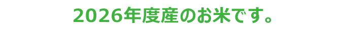 2026新米